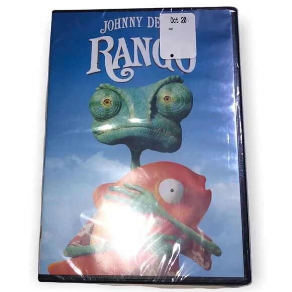 Rango by Paramount Studios DVD New and Sealed Johnny Depp Nickelodeon - Picture 1 of 4